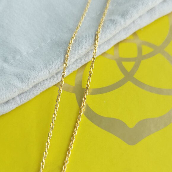 Kendra Scott Ari Heart Music Note Gold Drusy Necklace fashion - Picture 3 of 4